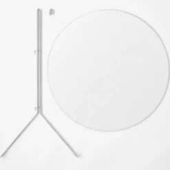 Espejo Moebe wall mirror Ø 70 cm, Cromo
