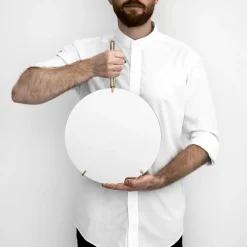 Espejo Moebe Wall mirror Ø 30 cm, Latón