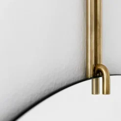 Espejo Moebe Wall mirror Ø 30 cm, Latón