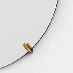 Espejo Moebe Wall mirror Ø 50 cm, Latón