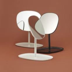 Espejo para tocador Flip, blanco