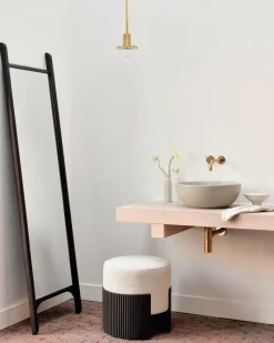 Espejo PI 55x190 cm, Caoba teñida de marrón oscuro