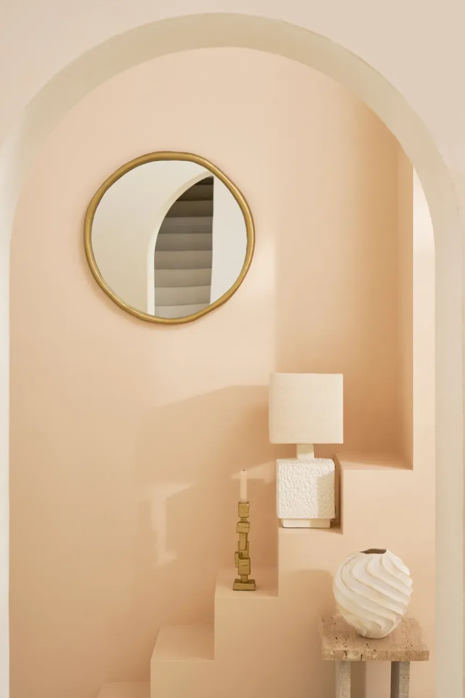 Espejo Rox Ø60 cm, Gold