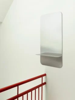 Espejo vertical Horizon 40x80 cm, Acero inoxidable