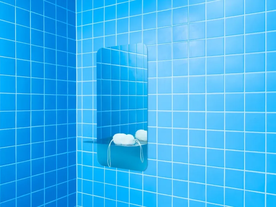 Espejo vertical Horizon 40x80 cm, Acero inoxidable