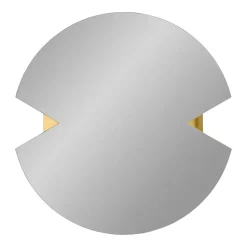 Espejo Verto Ø70 cm, Negro