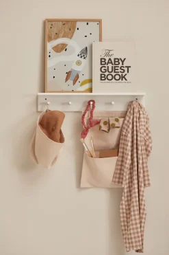 Estante con ganchos Star, Blanco