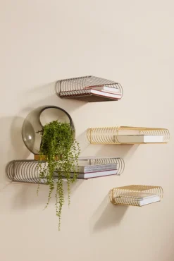 Estante Curva 80,4 cm, Taupe