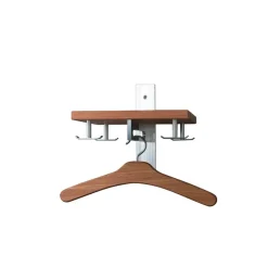 Estante de recibidor 5, Roble aceitado