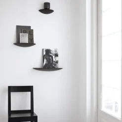 Estante Gridy Fungi, negro, grande