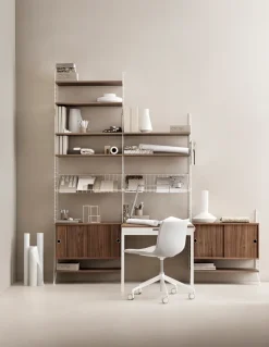 Estante para reistero String metálico, Blanco