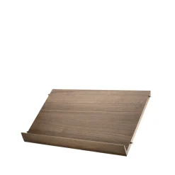 Estante para revistero String madera, Nogal, 58x30 cm