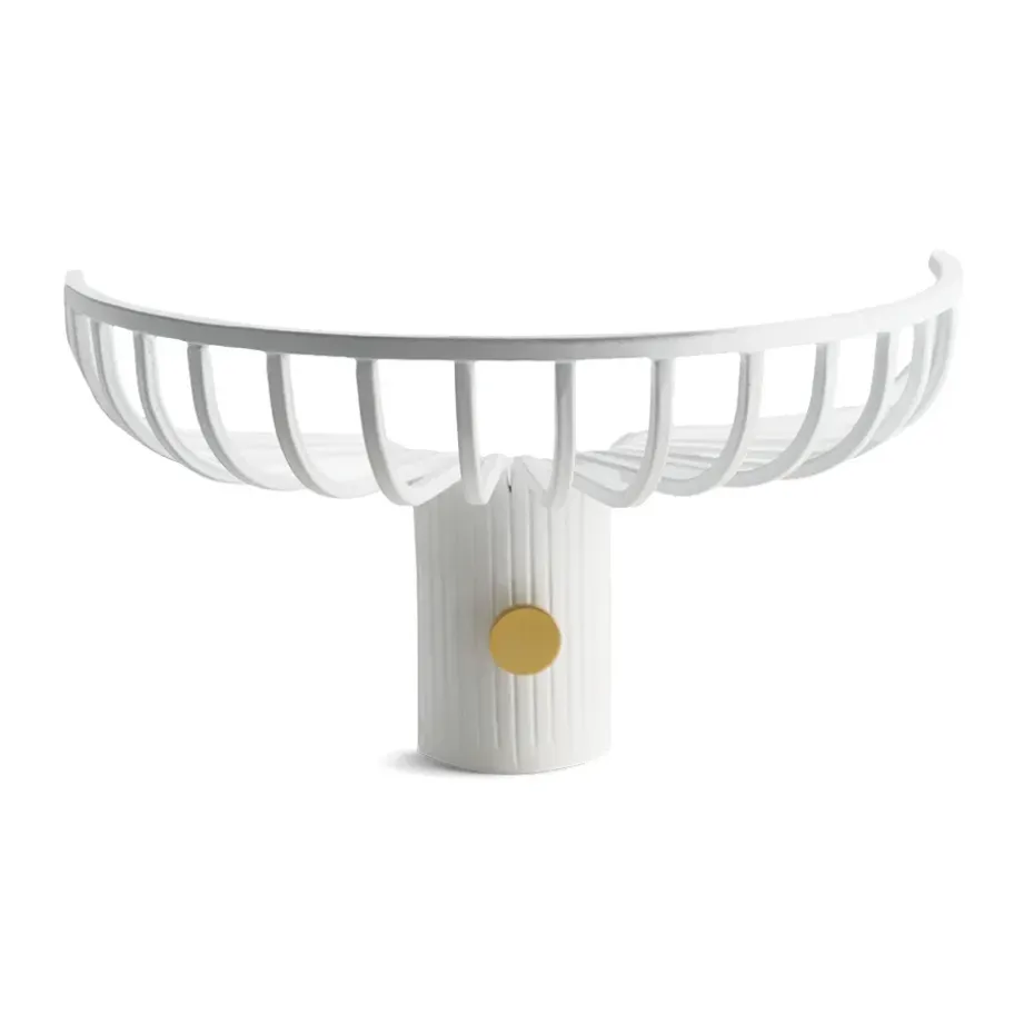 Estante para sombreros con gancho Lunett objects, Blanco
