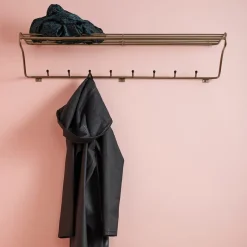 Estante perchero Hat Rack L, latón