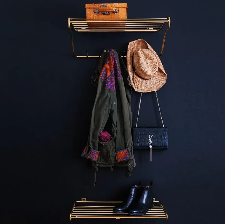 Estante perchero Hat Rack, latón