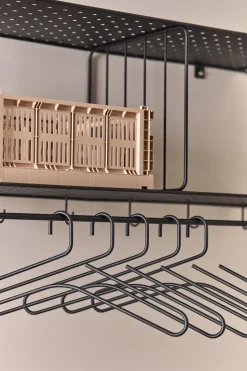 Estante perchero Nod 90 cm, Black