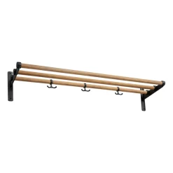 Estante perchero o zapatero Nostalgi , bambú-negro