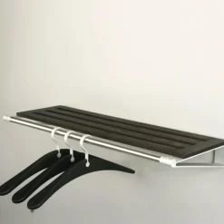 Estante sombrerero Knax, roble ahumado