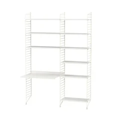 Estante String, Blanco, 78x30 cm, paquete de 3