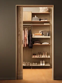 Estante String, Roble, 78x30 cm, paquete de 3