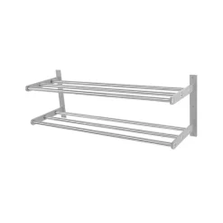 Estante zapatero 12, Acero, aluminio