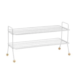 Estante zapatero Bill, blanco