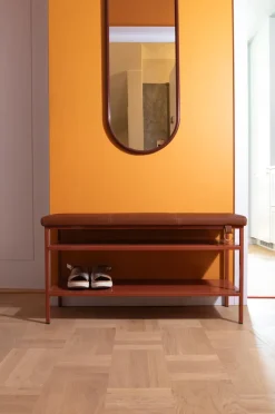 Estante zapatero Nancy, Cinnamon-vintage cognac