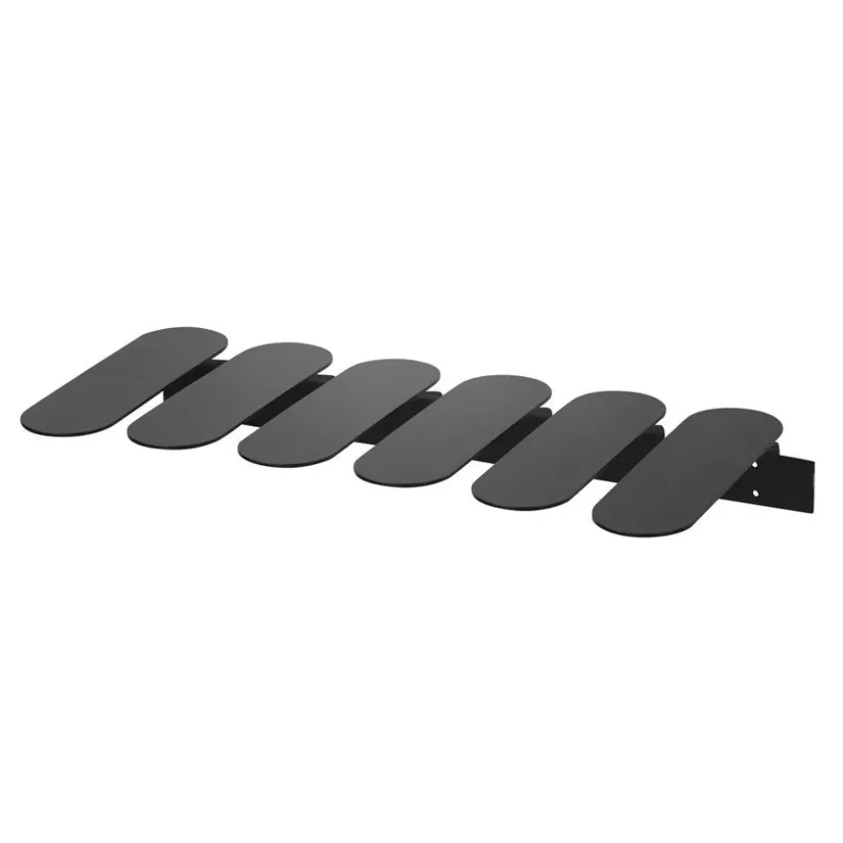 Estante zapatero Step, negro