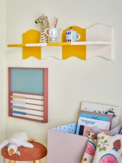 Estantería Bubbi 80x22,5 cm, Amarillo