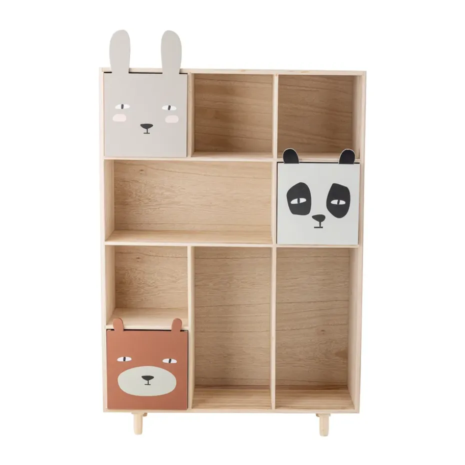 Estantería Calle 89,5x107 cm 3 cajones, Natur