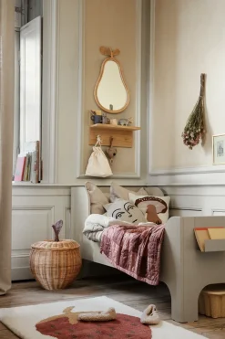 Estantería con ganchos Place Rack roble, Small