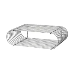 Estantería Curva, plata
