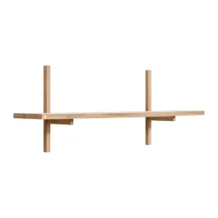 Estantería de pared A Light Shelf 90x21x35 cm, Oak