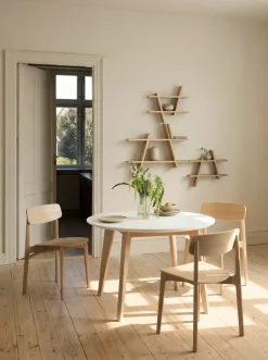 Estantería de pared A-Shelf Large 78x12x67 cm, Oak