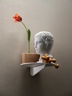 Estantería de pared Museum NM&.045, Negro