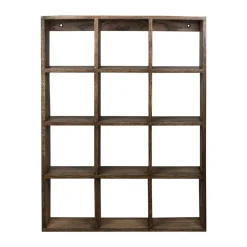 Estantería de pared Showcase 40x53 cm, Dark oiled oak