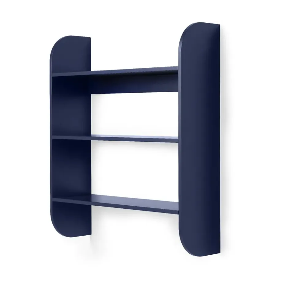 Estantería de pared Strapats 62x73,6 cm, Midnight blue