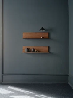 Estantería de pared Tana 75 cm, Nogal