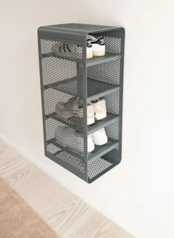 Estantería de pared Tica Rack Wall large, Steelgrey