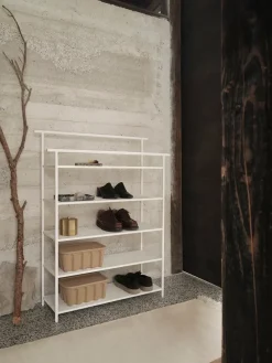 Estantería de suelo Dora, White