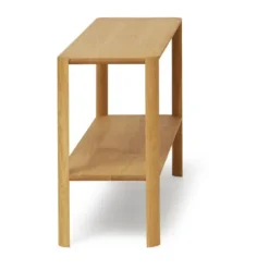 Estantería Leaf 2 baldas 57x100 cm, Roble