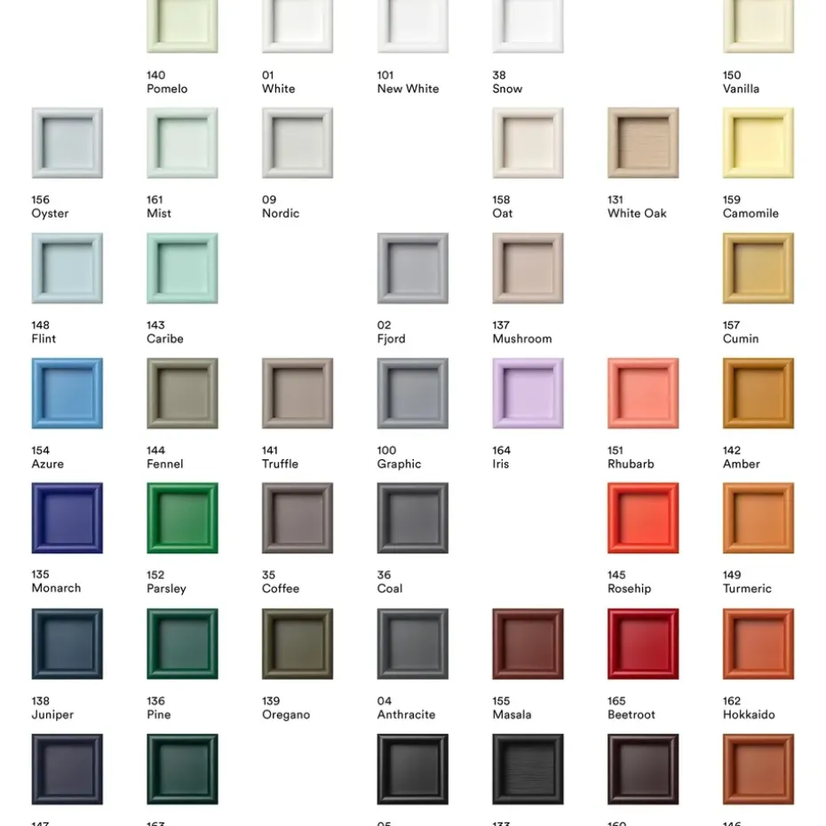 Estantería Montana Mini 1006 35x35 cm, New white