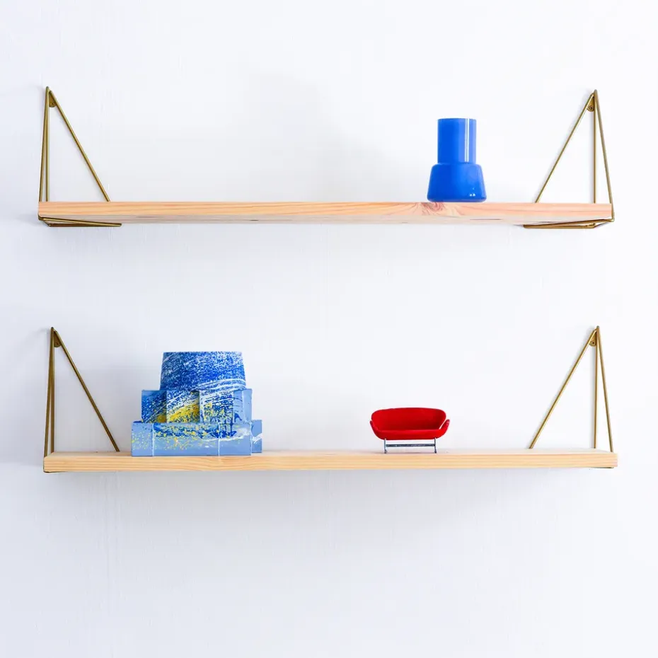 Estantería Pythagoras Play, Latón