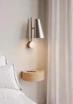 Estantería Wallie, Beige-roble