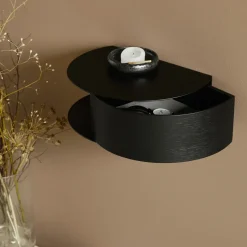 Estantería Wallie, negro