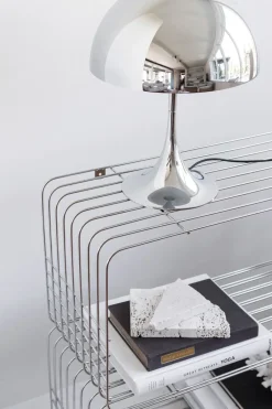 Estantería Wire, Chrome, 31x70x26 cm