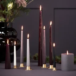 ester & erik 2 Candelabros mate, Oro