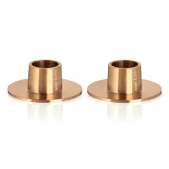 ester & erik 2 Candelabros mate, oro rosa