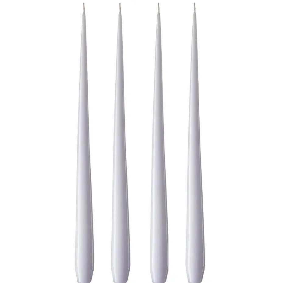 ester & erik 4 Velas lacadas, Airy violet 12-0, 32 cm