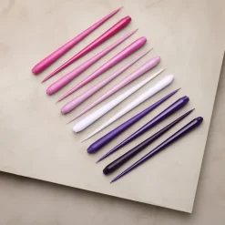 ester & erik 4 Velas lacadas, Airy violet 12-0, 32 cm